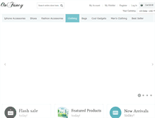Tablet Screenshot of onfancy.com